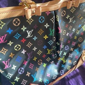 Louis Vuitton Multicolore Sharleen GM Noir/Black